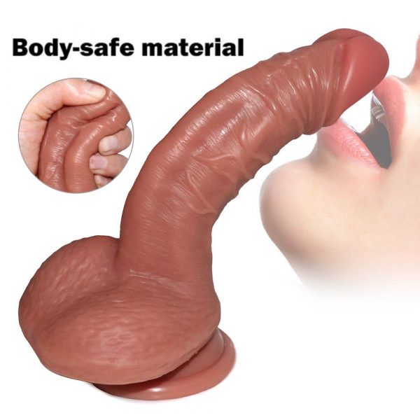 7.87"/20cm Silicone Dildo - Image 4