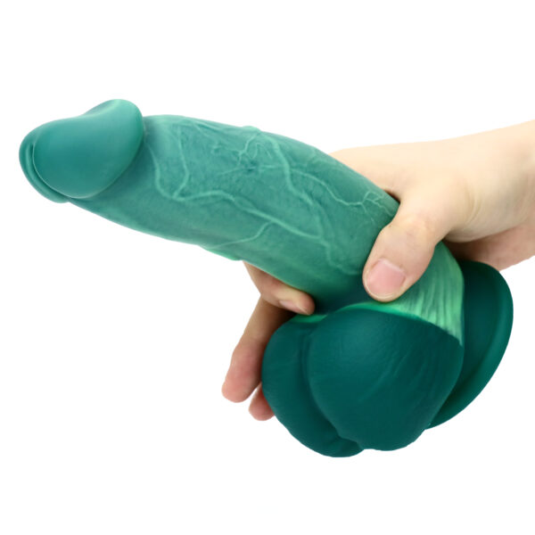 7.87"/20cm Silicone Dildo - Item No. SD-C-005 - Image 8