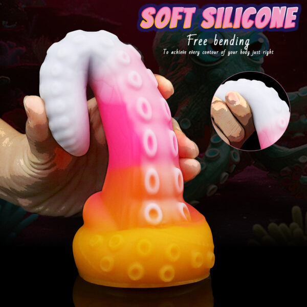 9.06"/23cm Silicone Dildo - Item No. SD-C-009 - Image 7