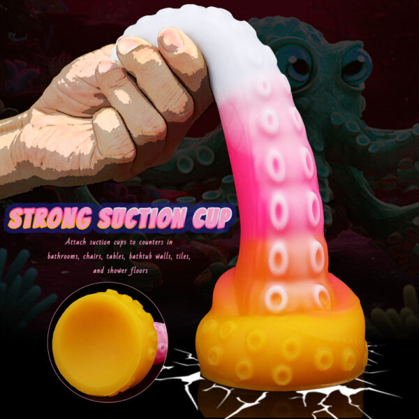 9.06"/23cm Silicone Dildo - Item No. SD-C-009 - Image 5