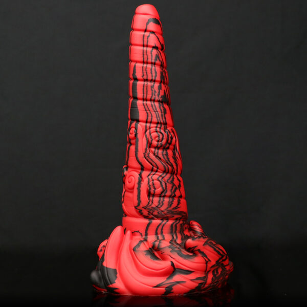 9.64"/24.5cm Cone-Shaped Silicone Dildo - Item No. SD-C-017
