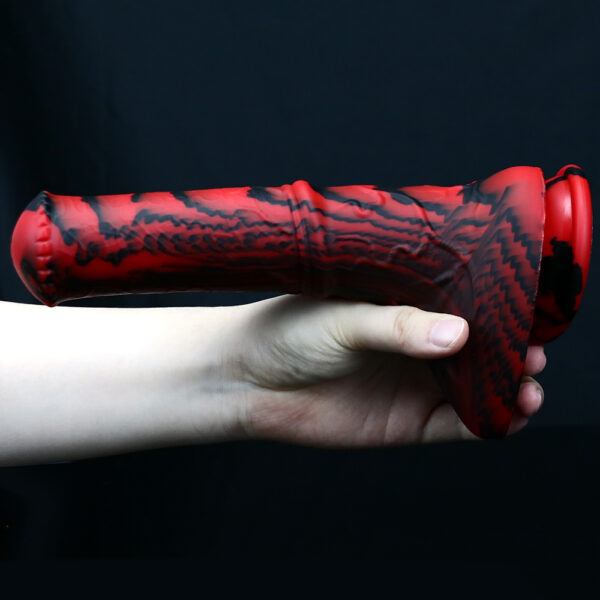 8.56"/21.75cm Curved Silicone Dildo - Item No. SD-C-021 - Image 6