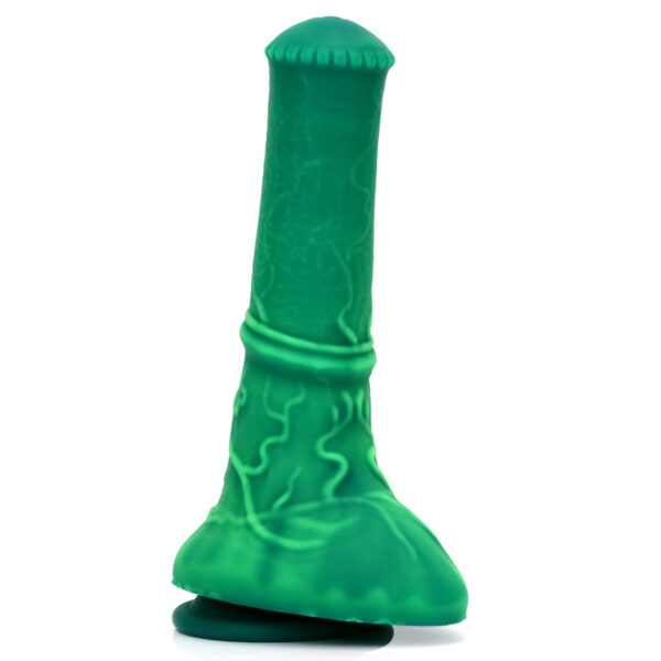 8.56"/21.75cm Curved Silicone Dildo - Item No. SD-C-021 - Image 3
