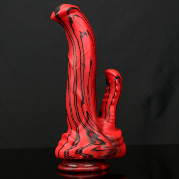 9.25"/23.5cm Dual-Ended Silicone Dildo - Item No. SD-C-025 - Image 8