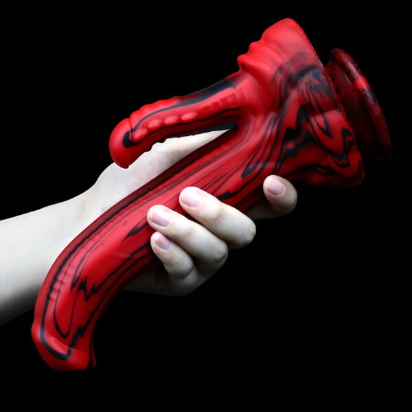 9.25"/23.5cm Dual-Ended Silicone Dildo - Item No. SD-C-025 - Image 6