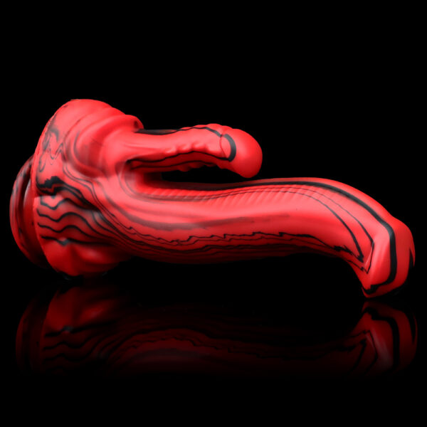 9.25"/23.5cm Dual-Ended Silicone Dildo - Item No. SD-C-025 - Image 5