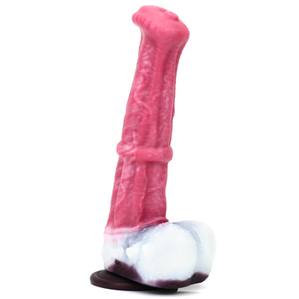 8.66"/22cm Textured Silicone Dildo - Item No. SD-C-027 - Image 3