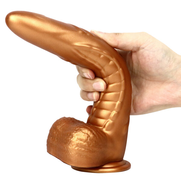 9.84”/25cm Dual Density Silicone Dildo - Item No. DS003 - Image 6