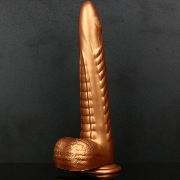 9.84”/25cm Dual Density Silicone Dildo - Item No. DS003 - Image 4
