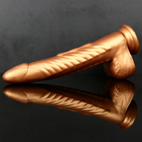 9.84”/25cm Dual Density Silicone Dildo - Item No. DS003 - Image 3
