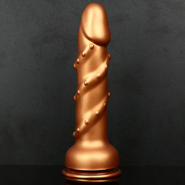 8.85”/22.5cm Dual Density Silicone Dildo - Item No. DS010 - Image 4