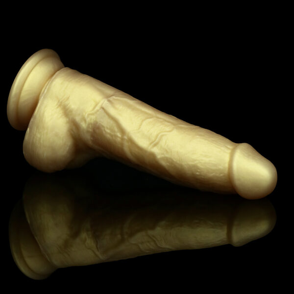 7.87”/20cm Dual Density Silicone Dildo - Item No. DS019 - Image 2