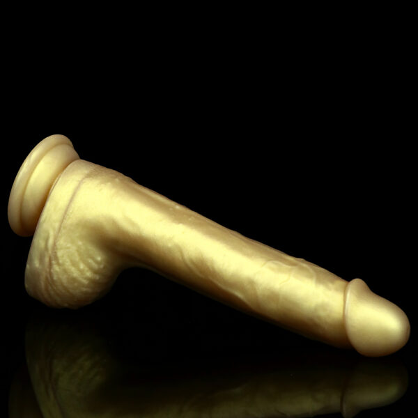 9.05”/23cm Dual Density Silicone Dildo - Item No. DS022 - Image 2