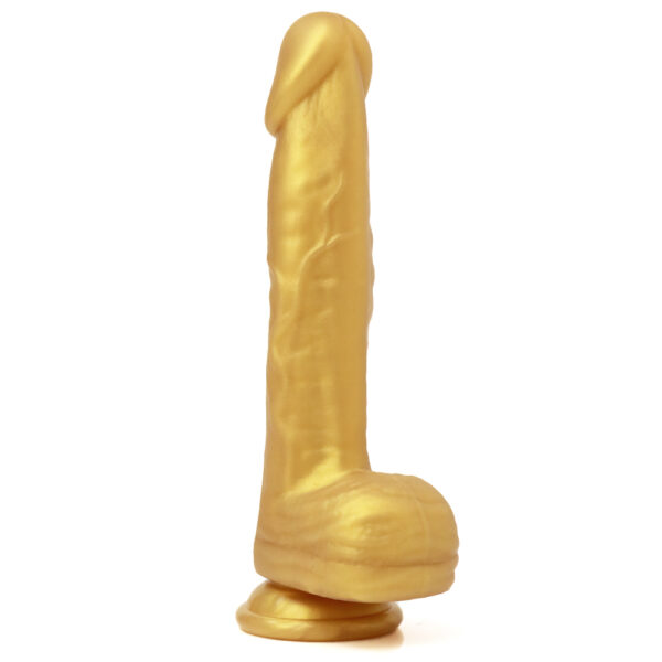 9.05”/23cm Dual Density Silicone Dildo - Item No. DS029