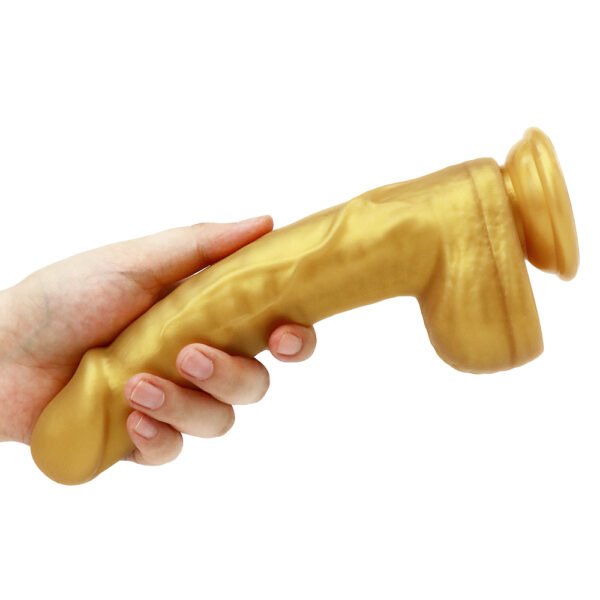 9.05”/23cm Dual Density Silicone Dildo - Item No. DS029 - Image 5
