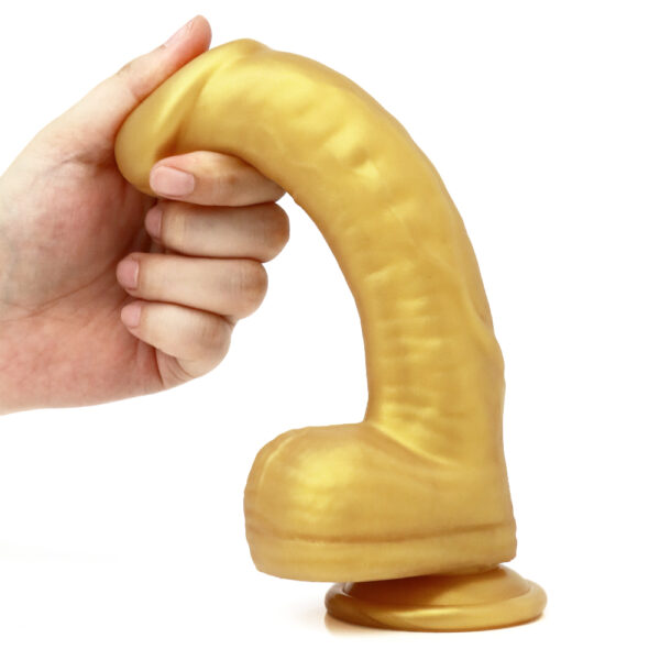 9.05”/23cm Dual Density Silicone Dildo - Item No. DS029 - Image 4