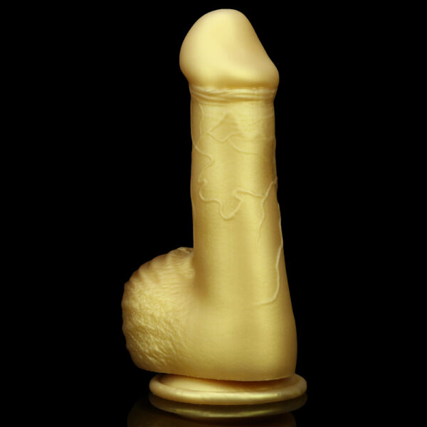 8.66"/22cm DS042 Dual Density Silicone Dildo – Item No. DS042 - Image 7