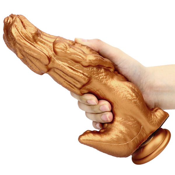 9.44"/24cm DS057 Dual Density Silicone Dildo – Item No. DS057 - Image 2