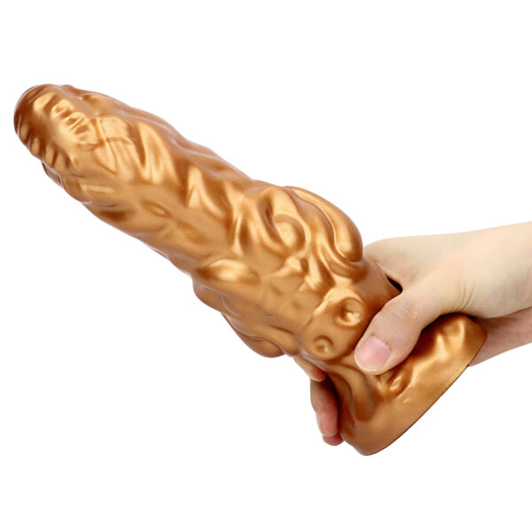8.56"/21.75cm DS067 Dual Density Silicone Dildo – Item No. DS067 - Image 5