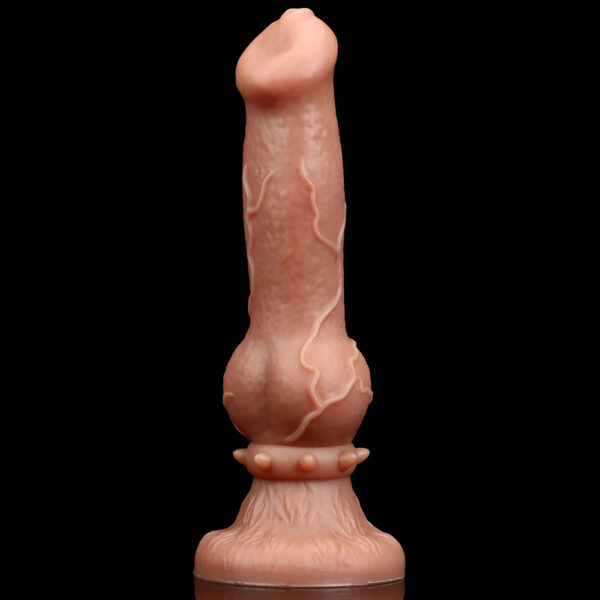 9.84"/25cm DS071 Dual Density Silicone Dildo – Item No. DS071