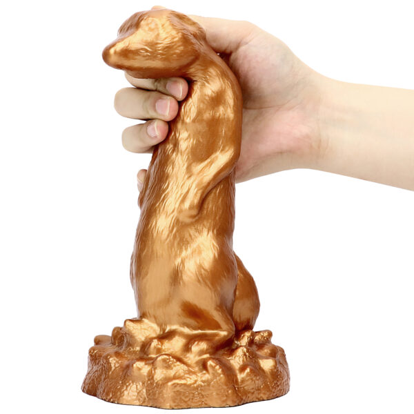 9.84"/25cm DS073 Dual Density Silicone Dildo – Item No. DS073 - Image 4
