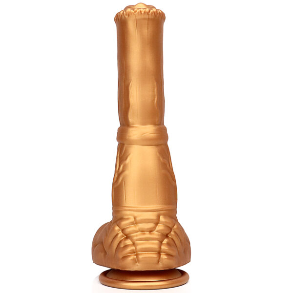 8.66"/24.5cm DS079 Dual Density Silicone Dildo – Item No. DS079 - Image 6