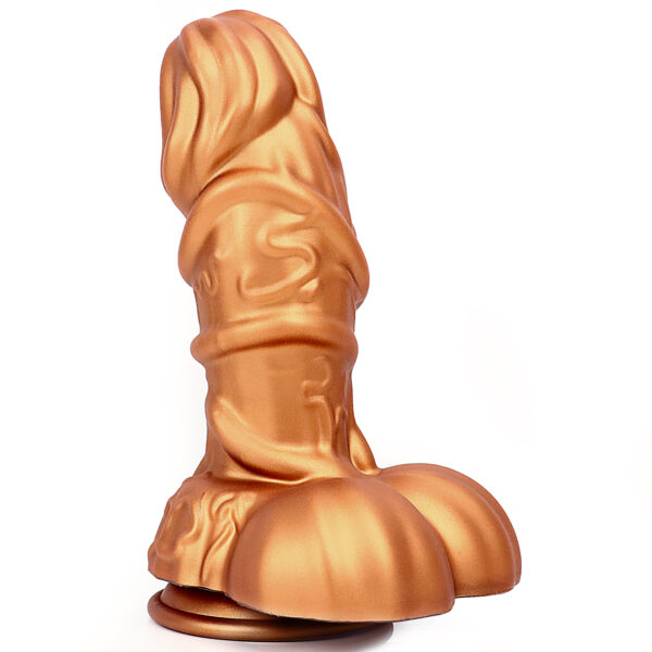 9.25"/23.5cm DS080 Dual Density Silicone Dildo – Item No. DS080