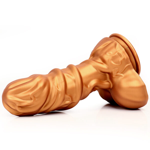 9.25"/23.5cm DS080 Dual Density Silicone Dildo – Item No. DS080 - Image 4