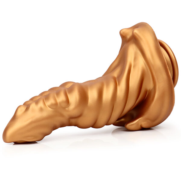 9.05"/23cm DS081 Dual Density Silicone Dildo – Item No. DS081 - Image 4