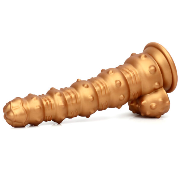 9.05"/23cm DS091 Dual Density Silicone Dildo – Item No. DS091 - Image 4