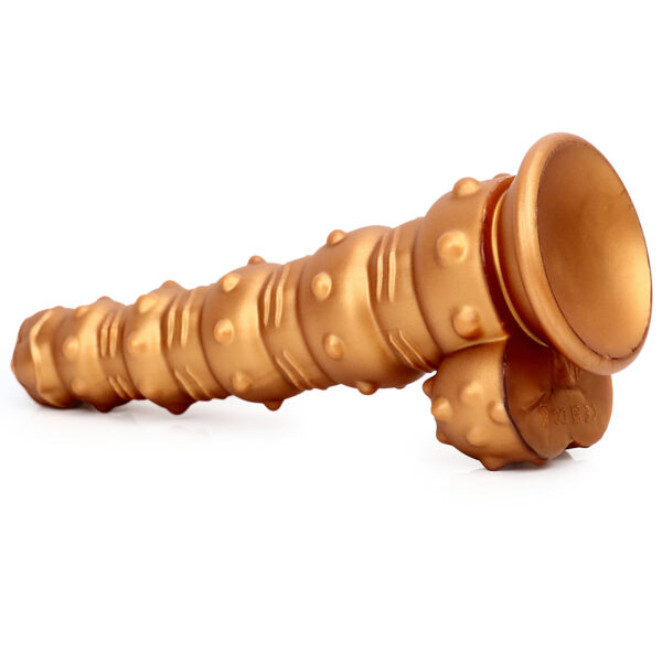 9.05"/23cm DS091 Dual Density Silicone Dildo – Item No. DS091 - Image 3