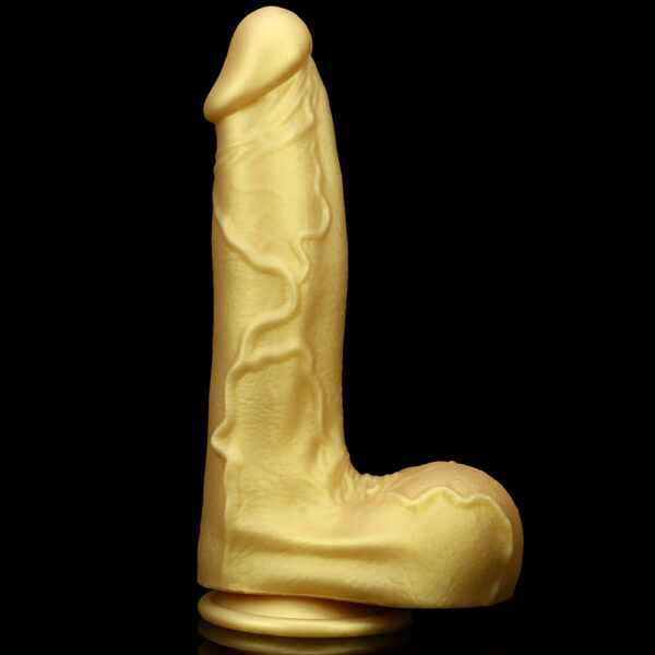 9.74"/24.75cm DS104 Dual Density Silicone Dildo – Item No. DS104 - Image 9