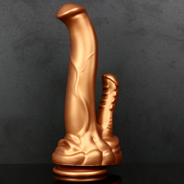 9.25"/23.5cm DS116 Dual Density Silicone Dildo – Item No. DS116