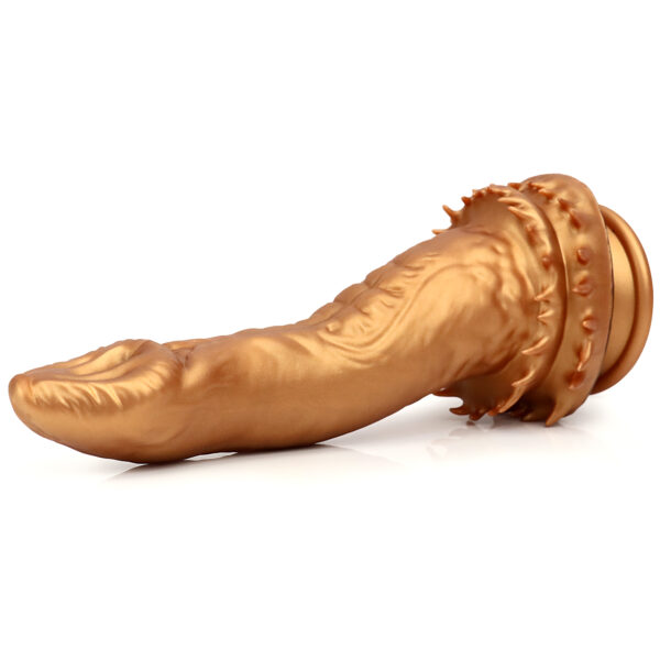 9.25"/23.5cm DS119 Dual Density Silicone Dildo – Item No. DS119 - Image 4