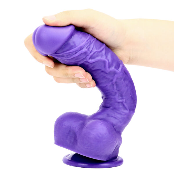 8.75"/22.25cm DS144 Dual Density Silicone Dildo – Item No. DS144 - Image 3
