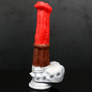 8.27” / 21cm Fantasy Tiered Thrusting & Vibrating Heating Dildo – VD008