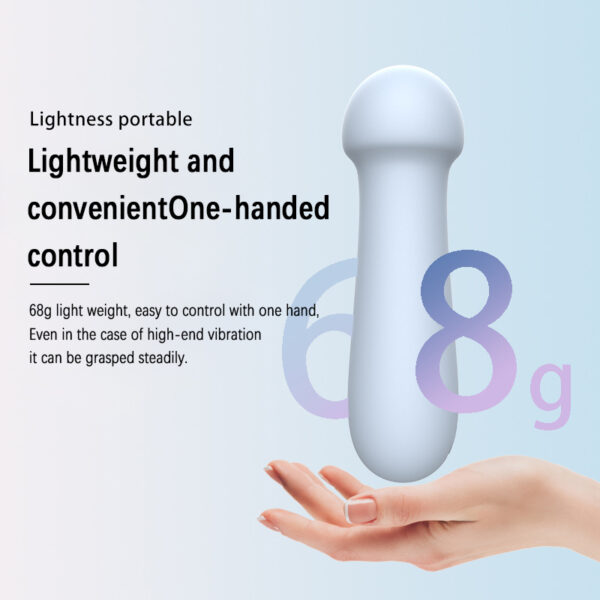 Sweet Excitement Pocket Beast — Combinable Mini Vibrator, 3 Speeds + 7 Vibration Modes, 3 Extra Heads, Food?Grade Silicone, Pin?Hole Charging — KV-A007 - Image 3