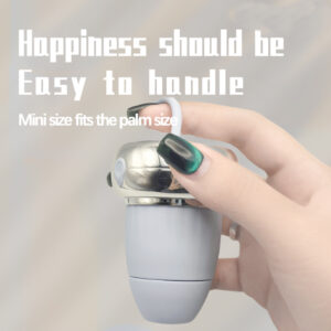 Mini Suction & Tapping Vibrator, 5 Suction + 5 Tapping Modes, Food?Grade Silicone, Magnetic Charging — KV-B007