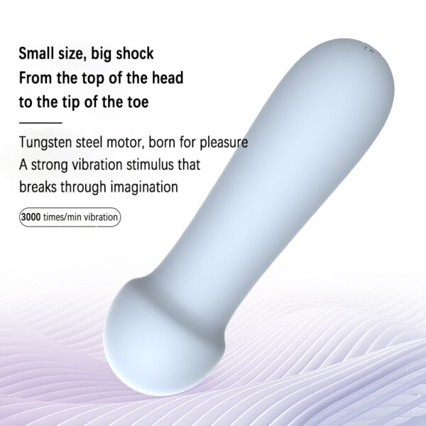 Sweet Excitement Pocket Beast — Combinable Mini Vibrator, 3 Speeds + 7 Vibration Modes, 3 Extra Heads, Food?Grade Silicone, Pin?Hole Charging — KV-A007 - Image 4