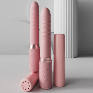 Intelligent Heating Thrusting Vibrator, 10 Vibration & 10 Thrusting Modes, USB Magnetic Charging – Item No. KV-A001
