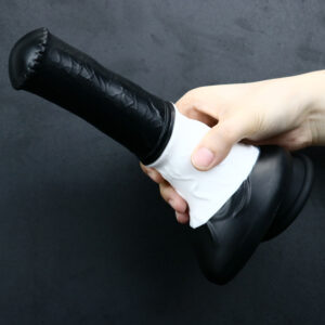 Rainbow Dildo Silicone Dildo with Strong Suction Base, 24 cm Total Length, 19 cm Insertable, 5.0 cm Diameter, Rainbow Gradient — KR-B010