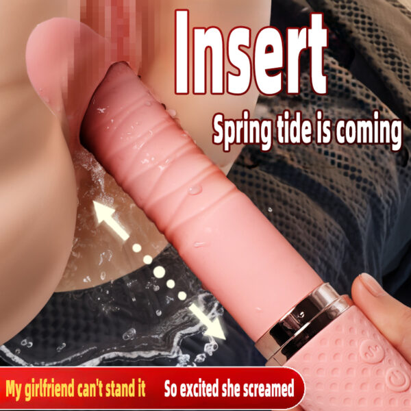 Intelligent Heating Thrusting Vibrator, 10 Vibration & 10 Thrusting Modes, USB Magnetic Charging – Item No. KV-A001 - Image 6