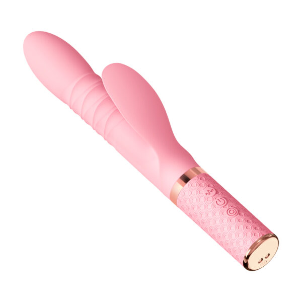Intelligent Heating Thrusting Vibrator, 10 Vibration & 10 Thrusting Modes, USB Magnetic Charging – Item No. KV-A002 - Image 5