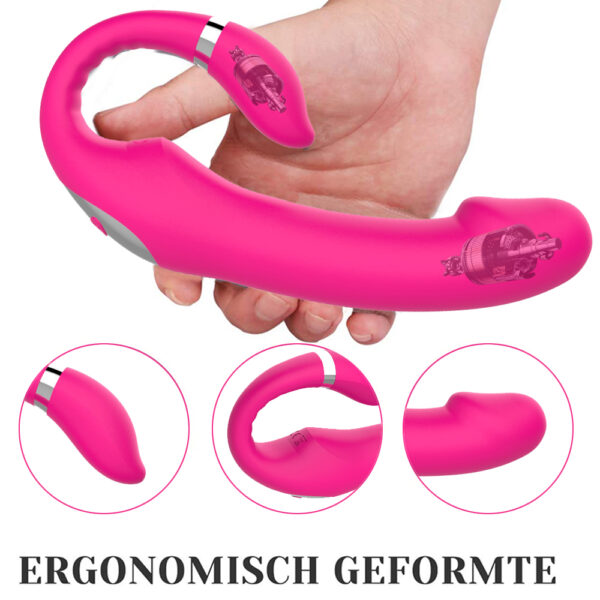 Intelligent Heating Stroking Vibrator, 10 Stroking & 10 Vibration Modes, USB Magnetic Charging – KV-B001 - Image 9