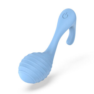 Fully-Encapsulated Liquid Silicone Vibrator, 9 Modes, USB Magnetic Charging, App Control – KV-C006