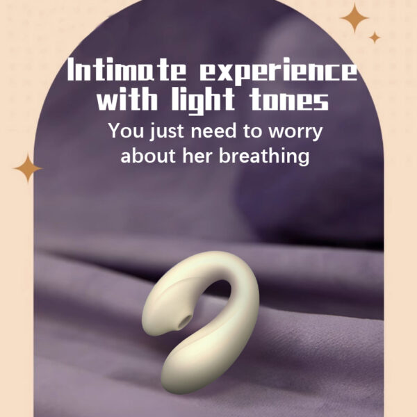 Vibrator with Vibration & Suction Patting, 10+10 Modes, USB Magnetic Charging – KV-B004 - Image 6