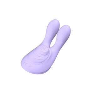 Gradient Silicone Mini Vibrator, 9 Modes, Magnetic Charging, App Remote – KV-C007