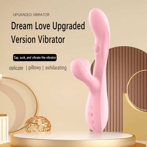 Triple-Mode Vibrator, 10+10+10 Modes, 42°C Heating, USB Magnetic Charging – KV-A003 - Image 2