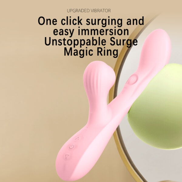 Triple-Mode Vibrator, 10+10+10 Modes, 42°C Heating, USB Magnetic Charging – KV-A003 - Image 5