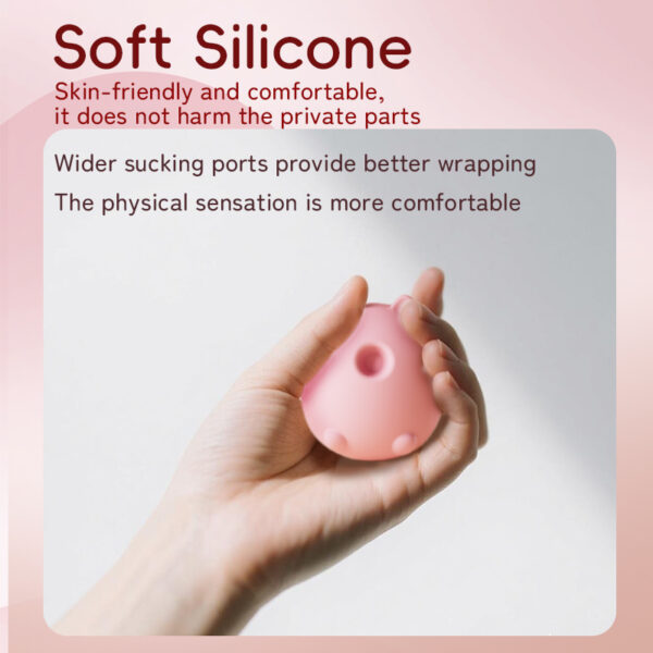Mini Animal-Inspired Suction Stimulator, 10 Suction Modes, Food?Grade Silicone, Pin?Hole Charging — KV-B010 - Image 4